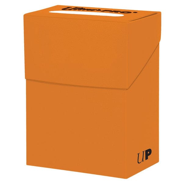 Ultra Pro Game Supplies > Card Boxes Ultra-Pro: PRO 80+ Deck Box - Solid Pumpkin Orange 074427853006 ULP85300