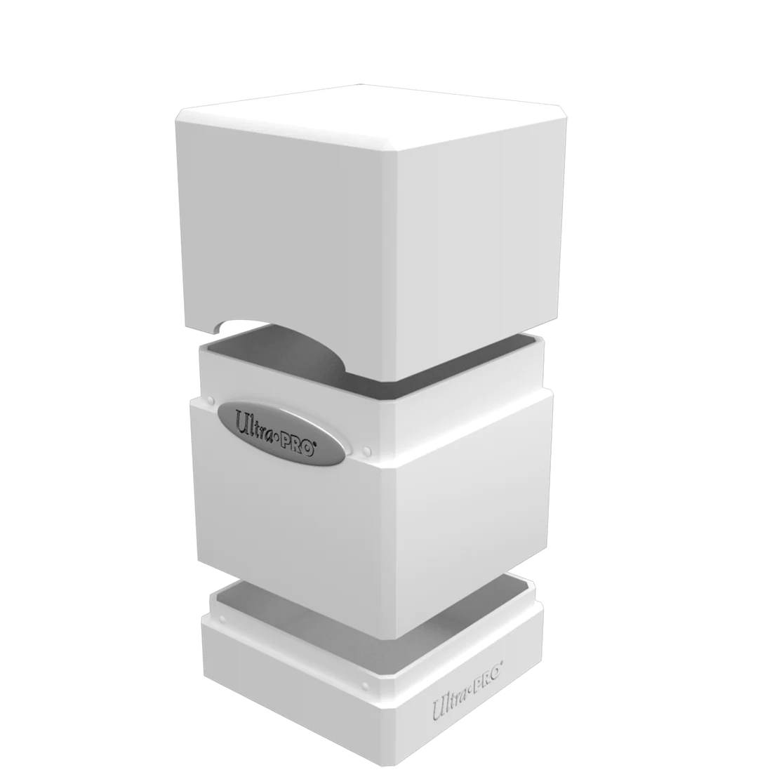 Ultra Pro: Satin Tower Deck Box - White
