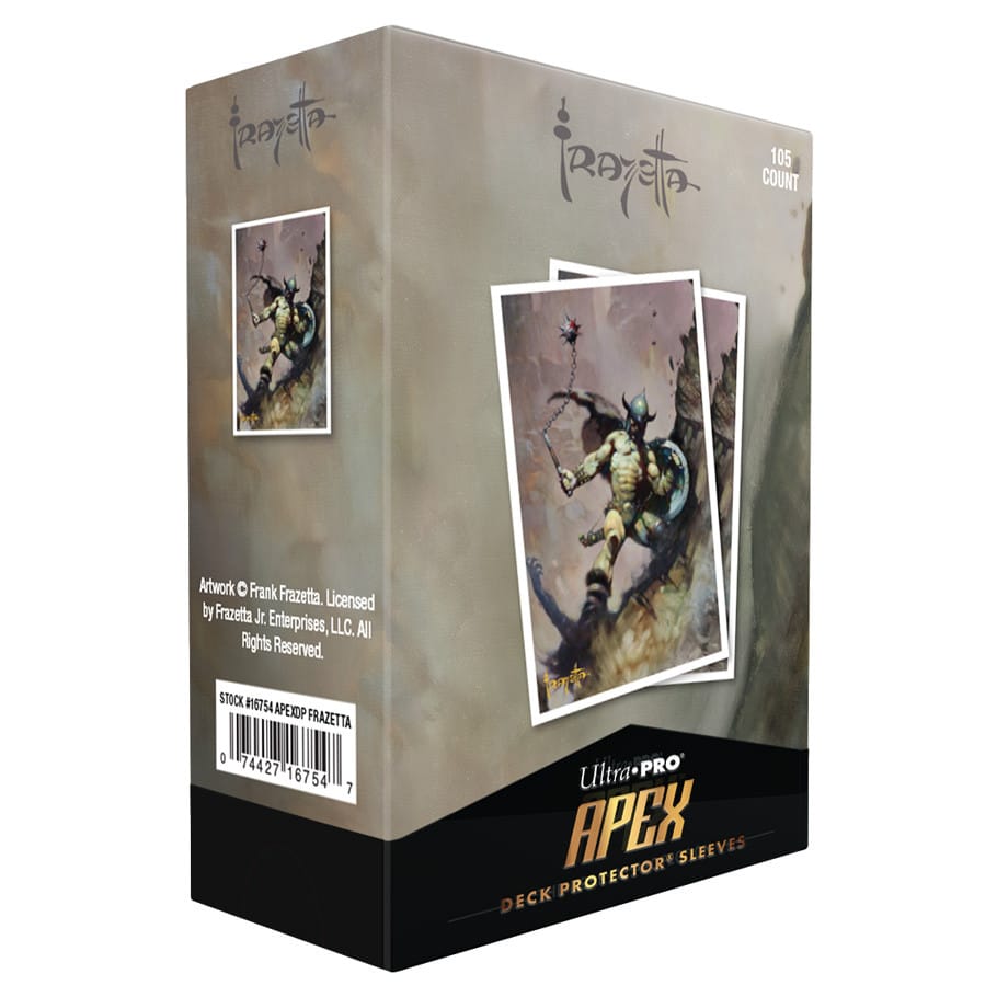 Ultra Pro Game Supplies > Card Sleeves Deck Protector: Apex: Artist Series: Frank Frazetta: Warrior with Ball and Chain 074427167547 ULP16754