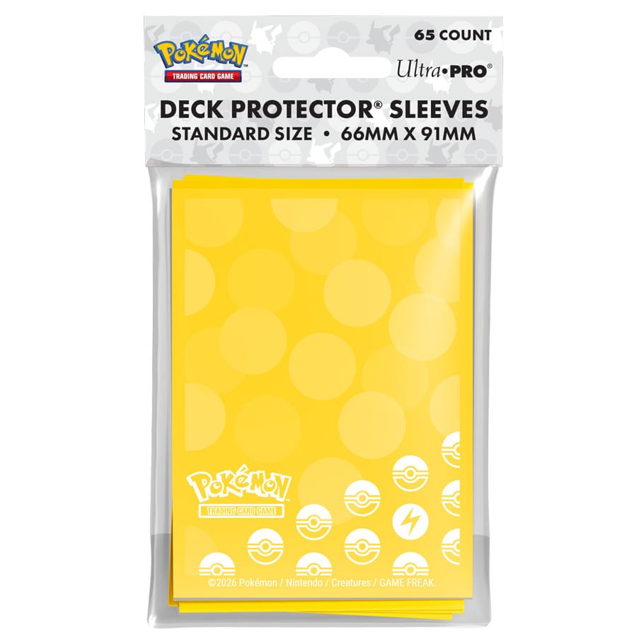 Ultra Pro Game Supplies > Card Sleeves Deck Protector: Pokemon: Lightning Type Energy (65) 074427167455 ULP16745