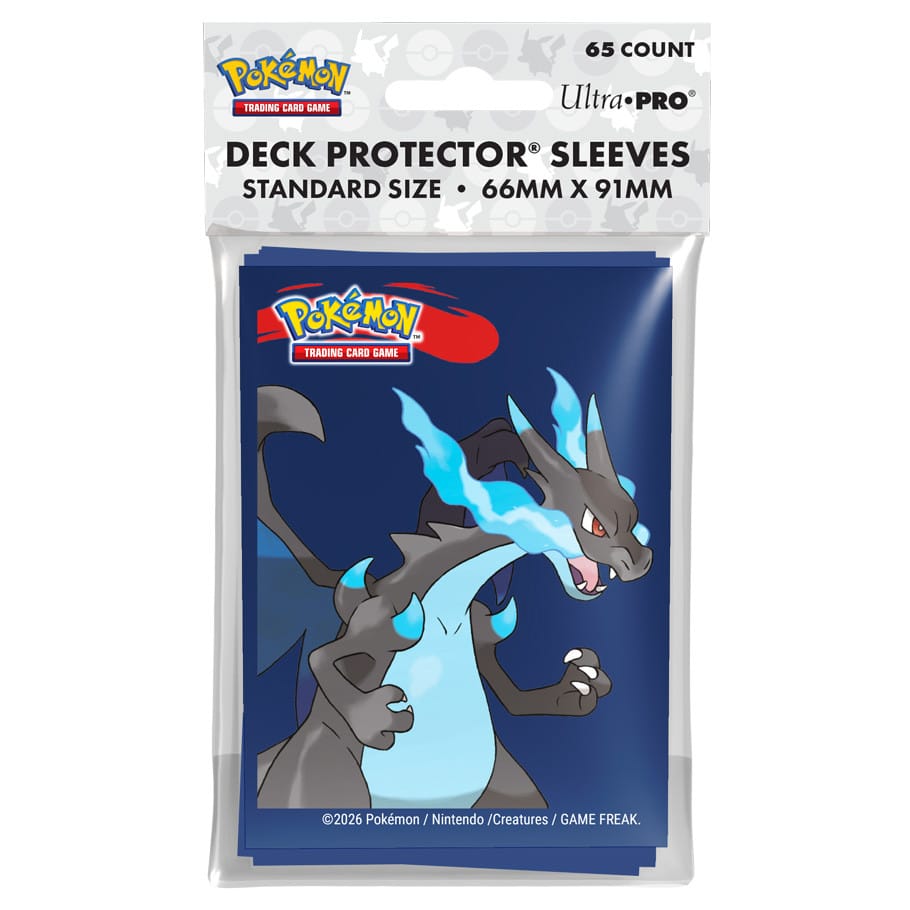 Ultra Pro Game Supplies > Card Sleeves Deck Protector: Pokémon: Mega Charizard X (65) 074427167301 ULP16730