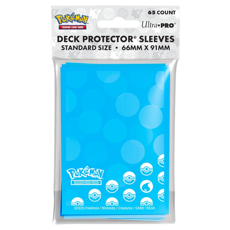 Ultra Pro Game Supplies > Card Sleeves Deck Protector: Pokemon: Water Type Energy (65) 074427167448 ULP16744