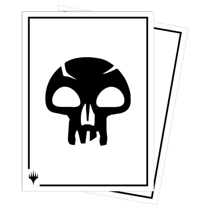 Ultra Pro Game Supplies > Card Sleeves Magic the Gathering CCG: Mana 8 - Apex Deck Protector Sleeves 105ct, Swamp 074427199333 UPI 19933