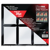 Ultra Pro Game Supplies > Card Sleeves One-Touch: 35PT 6-Card Black Border 074427154035 ULP15403