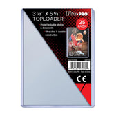 Ultra Pro Game Supplies > Card Sleeves Toploader: 3.5 in x 5 1/8 in (25) 074427430061 UPI 43006