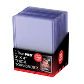 Ultra Pro Game Supplies > Card Sleeves Ultra Pro: 3" x 4" Toploaders 25ct - Clear Thick 100pt 074427818463