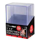 Ultra Pro Game Supplies > Card Sleeves Ultra Pro: 3" x 4" Toploaders 5ct - Super Thick, 360pt 074427852399