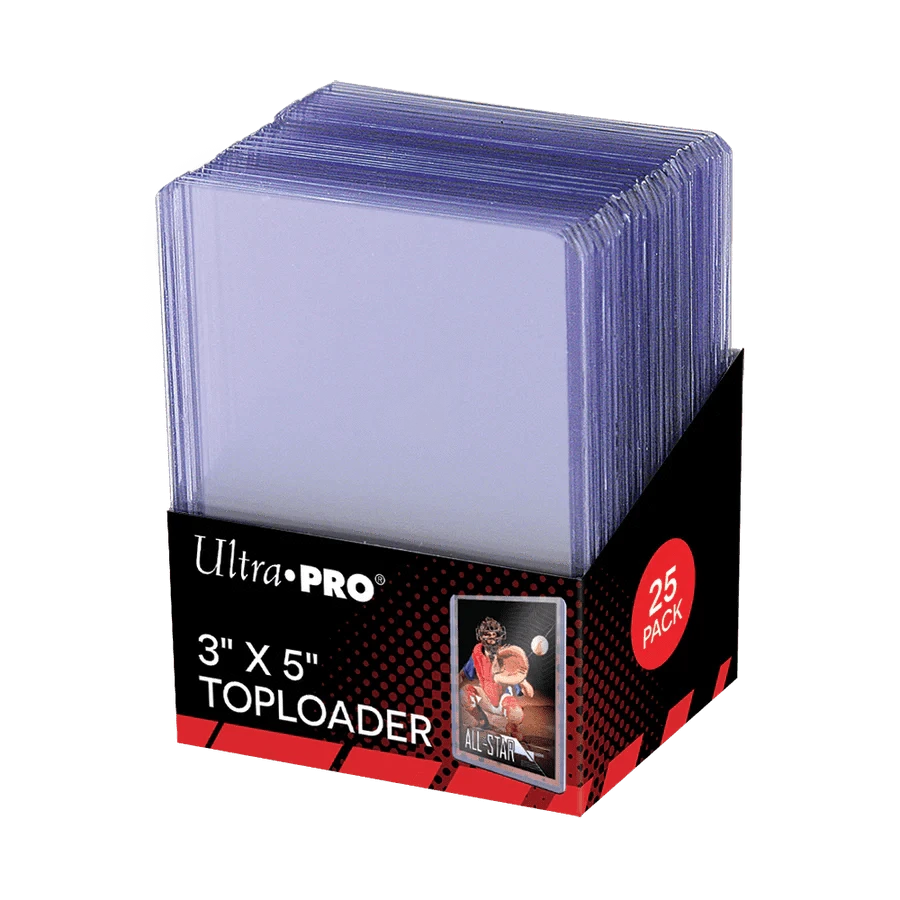 Ultra Pro Game Supplies > Card Sleeves Ultra Pro: 3" x 5" Toploaders 25ct 074427811822