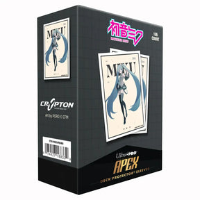 Ultra Pro Game Supplies > Card Sleeves ULTRA PRO: HATSUNE MIKU: RETRO SOUNDSCAPES: HATSUNE MIKU 105CT APEX DECK PROTECTOR SLEEVES 074427168339 ULP16833