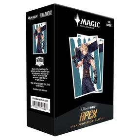 Ultra Pro Game Supplies > Card Sleeves ULTRA PRO: MAGIC THE GATHERING: FINAL FANTASY: CLOUD EX-SOLDIER 105CT APEX DECK PROTECTOR SLEEVES 074427390488 ULP39048