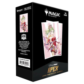Ultra Pro Game Supplies > Card Sleeves ULTRA PRO: MAGIC THE GATHERING: FINAL FANTASY: TERRA HERALD OF HOPE 105CT APEX DECK PROTECTOR SLEEVES 074427390457 ULP39045
