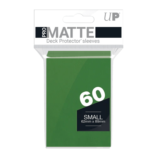 Ultra Pro Game Supplies > Card Sleeves Ultra Pro: Matte Small Deck Protector Sleeves 60ct - Forest Green 074427842659 84265