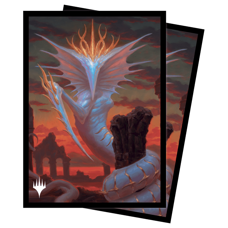 Ultra-Pro: MTG Sleeves 100 ct - Commander Masters - Silver Gravemother