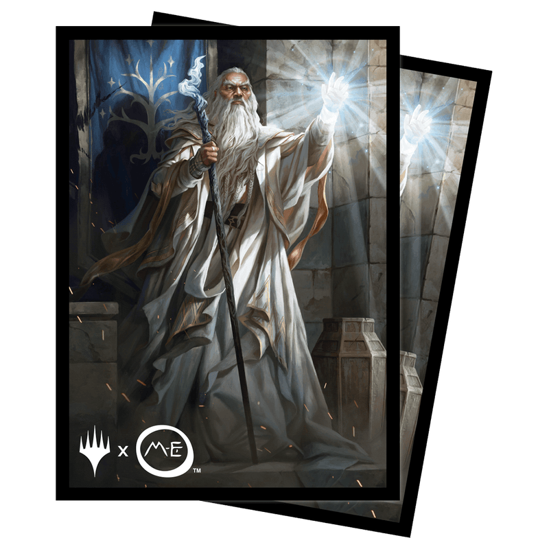 Ultra Pro Game Supplies > Card Sleeves Ultra-Pro: MTG Sleeves 100 ct - Lord of the Rings - Gandalf 074427198190 UPI 19819