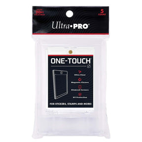 Ultra Pro Game Supplies > Card Sleeves ULTRA PRO: ONE-TOUCH S (5CT PACK) 074427168988 UP16898