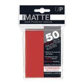 Ultra Pro Game Supplies > Card Sleeves Ultra Pro: Pro-Matte Deck Protectors 50ct - Red 074427826505 UPI 82650