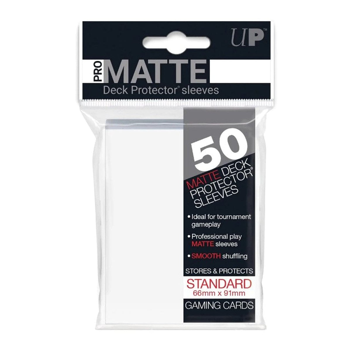 Ultra Pro: Pro-Matte Deck Protectors 50ct - White