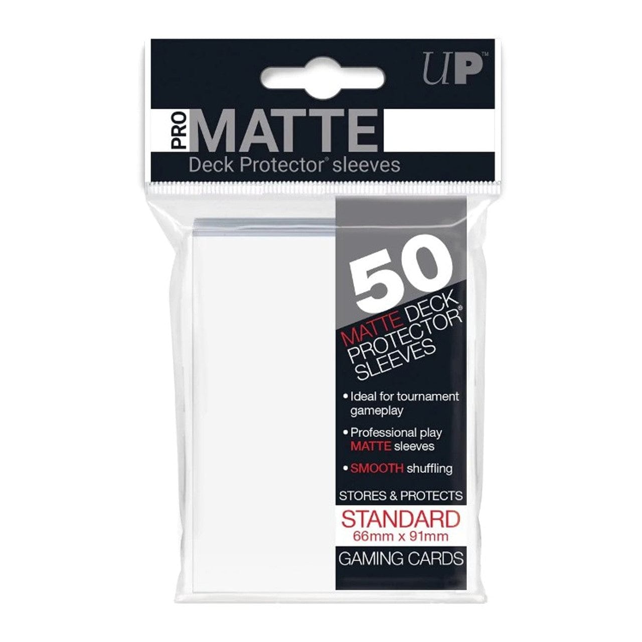 Ultra Pro Game Supplies > Card Sleeves Ultra Pro: Pro-Matte Deck Protectors 50ct - White 074427826512 UPI 82651
