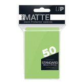 Ultra Pro Game Supplies > Card Sleeves Ultra Pro: Pro-Matte Deck Protectors Pack - Light Green 074427841904 UPI 84190