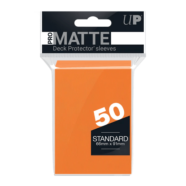 Ultra Pro: Pro-Matte Deck Protectors Pack - Orange