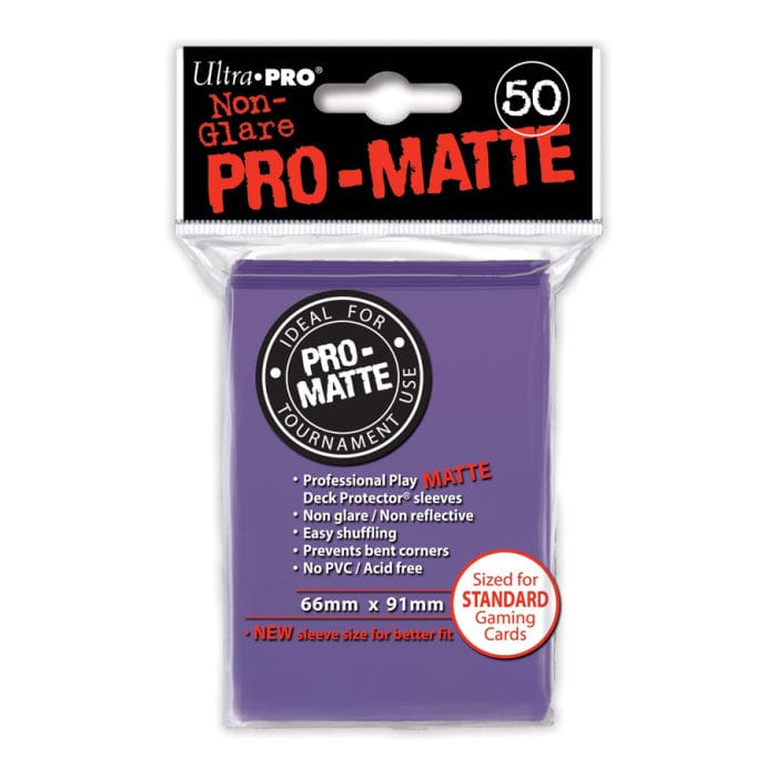 Ultra Pro: Pro-Matte Deck Protectors Pack - Purple