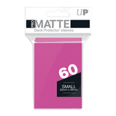 Ultra Pro Game Supplies > Card Sleeves Ultra Pro: Pro-Matte Small Deck Protectors 60ct - Bright Pink 074427841485 UPI 84148