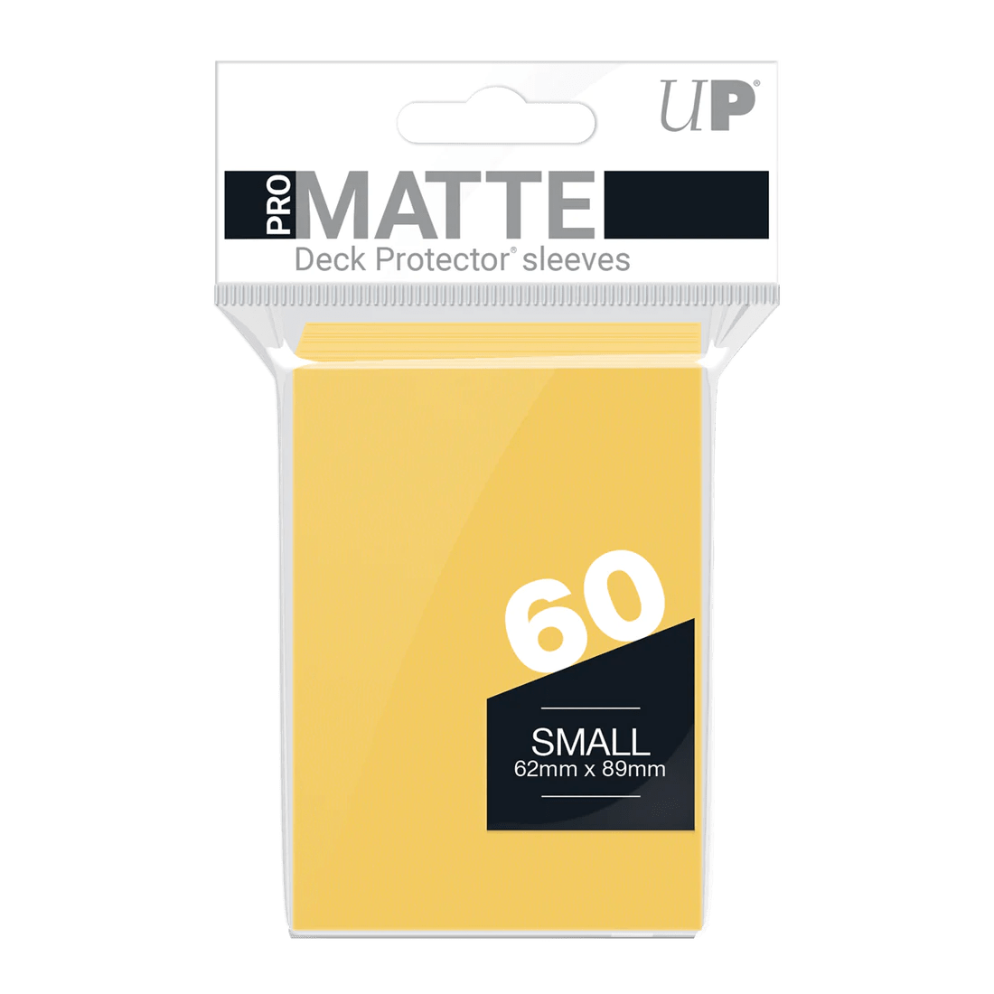Ultra Pro: Pro-Matte Small Size Deck Protector - Yellow