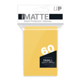 Ultra Pro Game Supplies > Card Sleeves Ultra Pro: Pro-Matte Small Size Deck Protector - Yellow 074427842680 UPI 84268