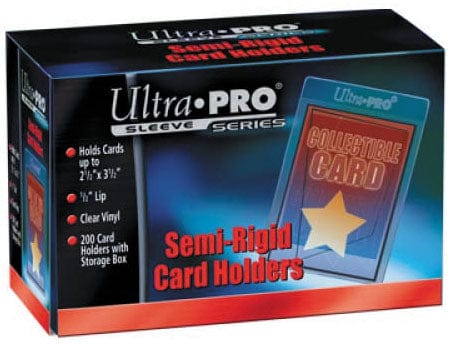 Ultra Pro: Semi-Rigid 1/2 Lip Sleeves - 200ct