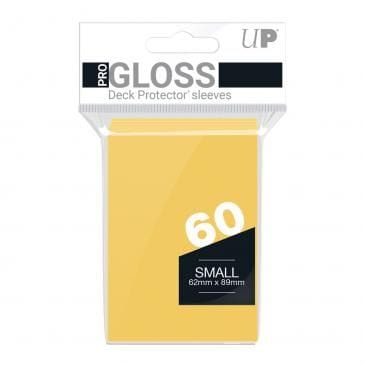 Ultra Pro Game Supplies > Card Sleeves Ultra Pro: Small Size Deck Protector Pack - Yellow 074427829704 UPI 82970