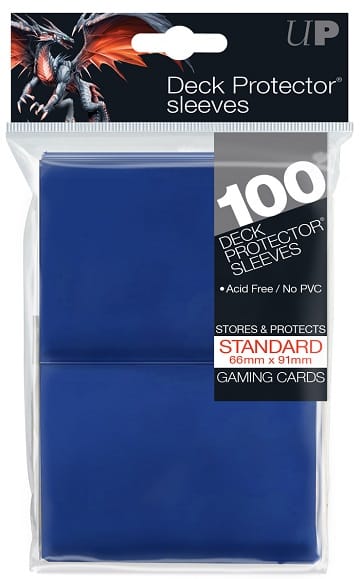 Ultra Pro Game Supplies > Card Sleeves UP D-PRO 100CT BLUE 074427826925 UP82692