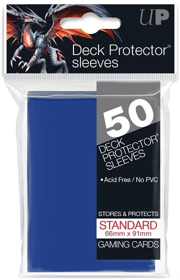 Ultra Pro Game Supplies > Card Sleeves UP D-PRO 50CT BLUE 074427826703 UP82670