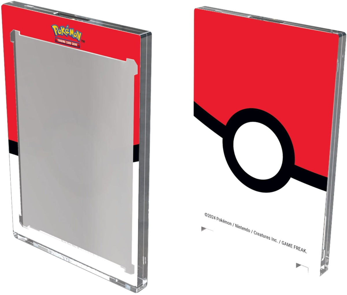 Ultra Pro Game Supplies > Card Sleeves UP ONE-TOUCH 35PT EDGE PRINTED POKEMON POKE BALL MAGNETIC CARD HOLDER 074427164218 UP16421