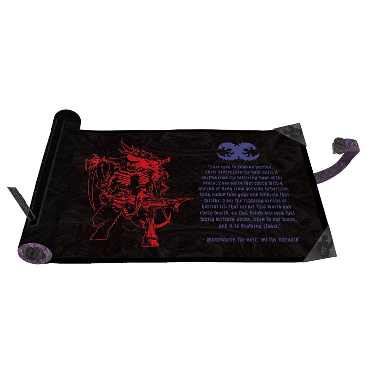 Ultra Pro Game Supplies > Dice Towers/Trays/Cups Dice Scroll: Warhammer 40,000: Tyranid 074427164416 ULP16441