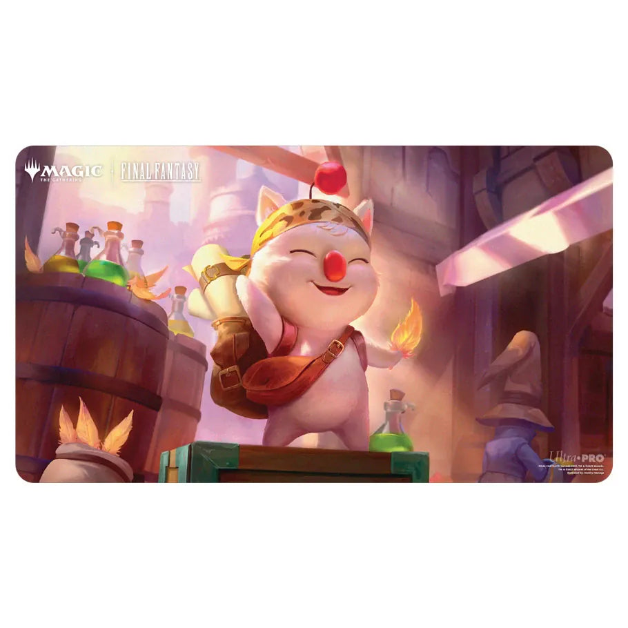 Ultra Pro Game Supplies > Playmats Magic the Gathering: Playmat - Stiltzkin, Moogle Merchant (Final Fantasy) 074427387440 ULP38744