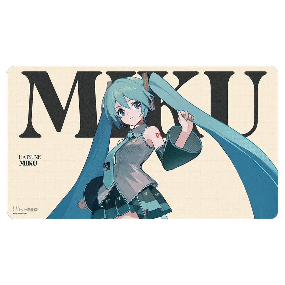 Ultra Pro Game Supplies > Playmats Playmat: Hatsune Miku: Retro Soundscapes- Miku 074427168247 ULP16824