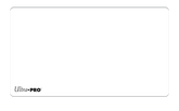 Ultra Pro Game Supplies > Playmats Ultra-Pro: Artist Gallery Playmat - White 074427828899 UPI 82889