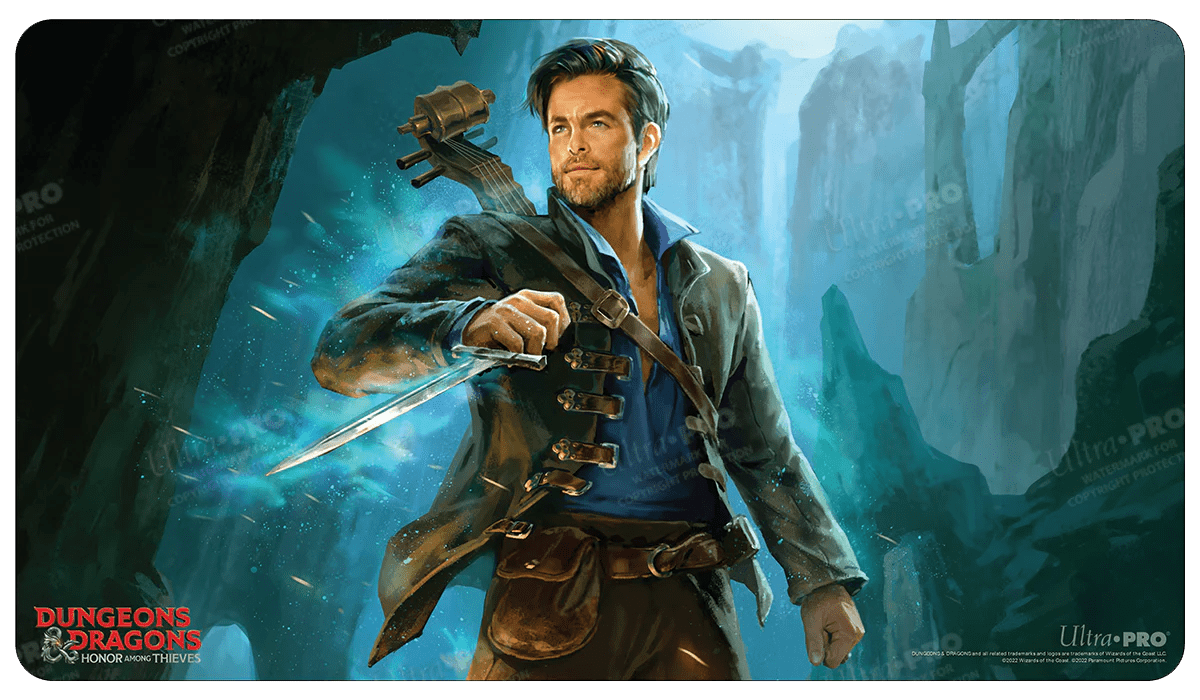 Ultra Pro Game Supplies > Playmats Ultra-Pro: D&D Playmat - Honor Among Thieves, Featuring, Chris Pine 074427197025 UPI 19702