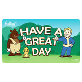 Ultra Pro Game Supplies > Playmats ULTRA PRO: FALLOUT VAULT BOY: HAVE A GREAT DAY PLAYMAT 074427168100 ULP16810