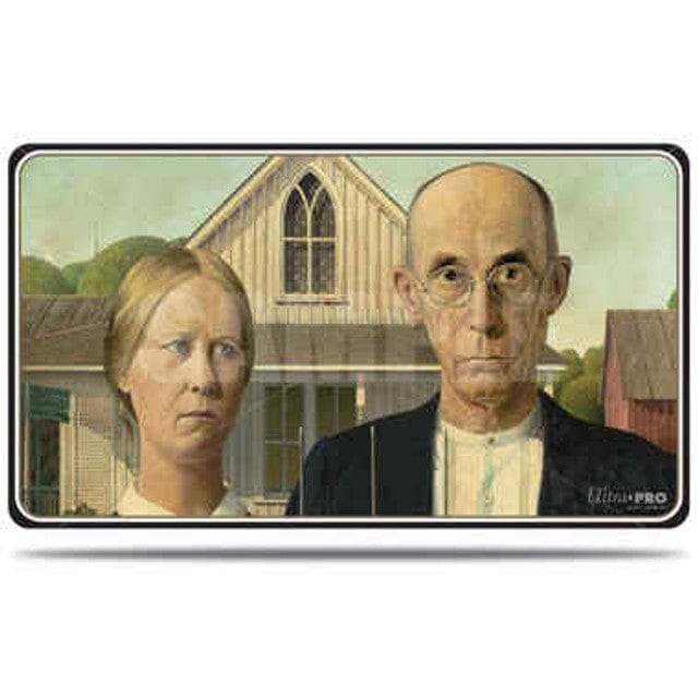 Ultra Pro Game Supplies > Playmats Ultra-Pro: Fine Art Playmat - American Gothic 074427151584 UPR15158