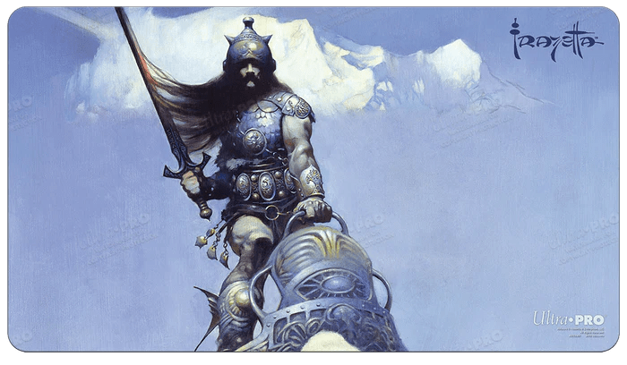 Ultra Pro Game Supplies > Playmats Ultra-Pro: Frank Frazetta Playmat - Silver Warrior 074427153458