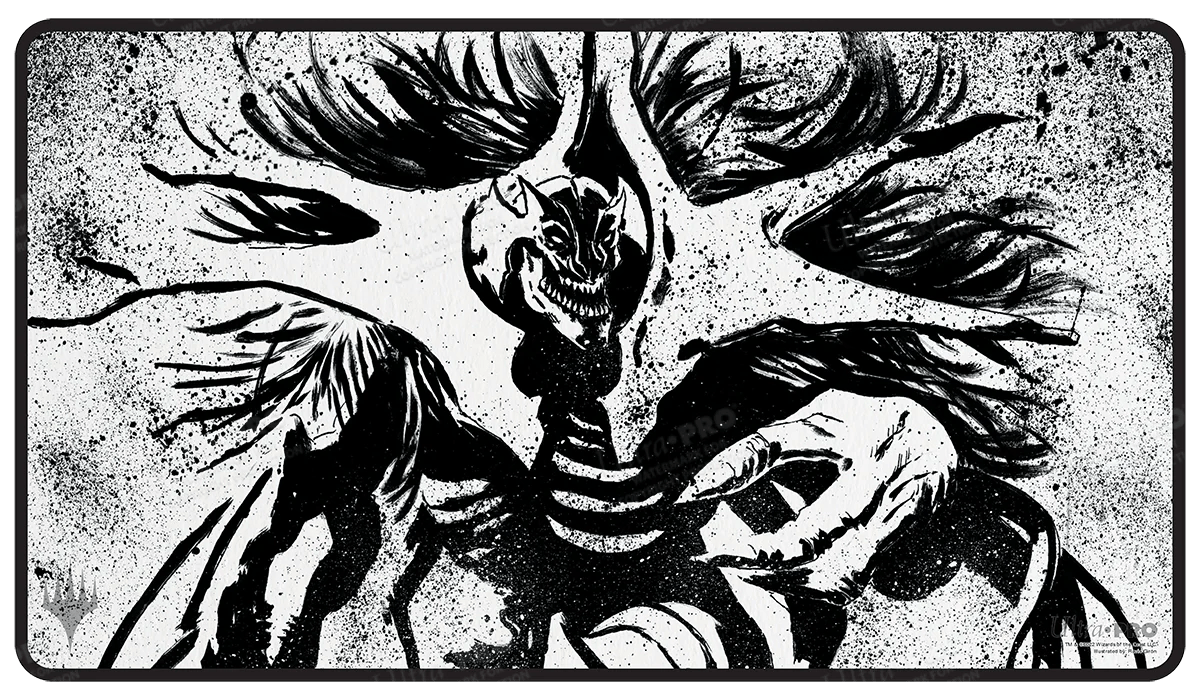 Ultra Pro Game Supplies > Playmats Ultra-Pro: MTG Playmat, Black Stitched - March of the Machine V 074427197803 UPI 19780