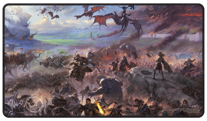 Ultra Pro Game Supplies > Playmats Ultra-Pro: MTG Playmat - Lord of the Rings - Borderless Scene 074427198527 UPI 19852