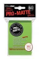 Pro-Matte Small Size Deck Protector: Lime Green (DISPLAY 10)
