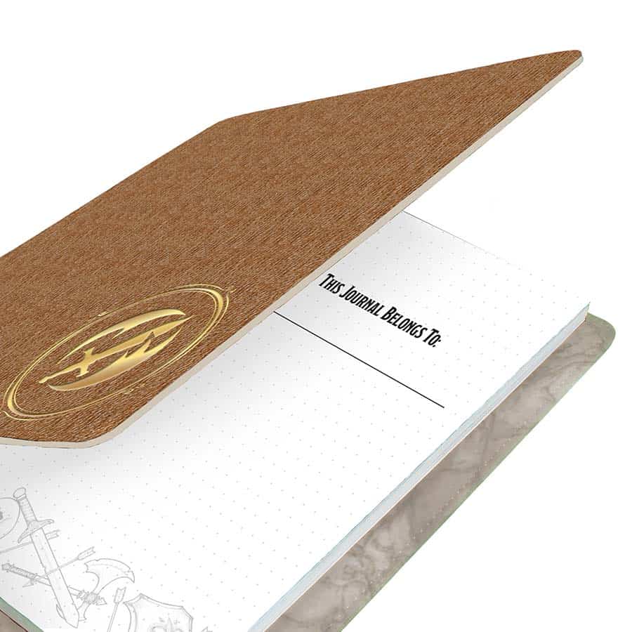 Ultra Pro Stationery > Journal ULTRA PRO: DUNGEONS AND DRAGONS PREMIUM CAMPAIGN JOURNAL: FIGHTER CLASS 074427389888 UP38988