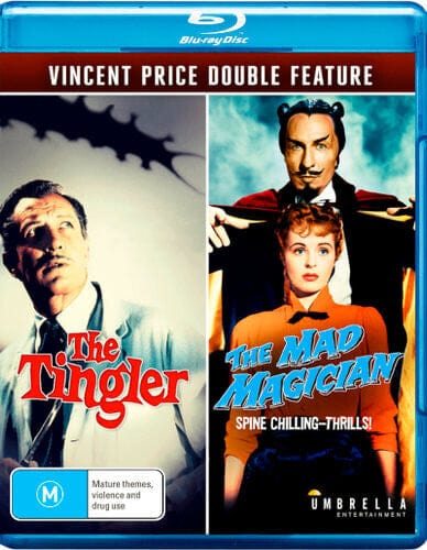 Umbrella Ent Movies BR: Vincent Price Double Feature, The Mad Magician & The Tingler [AU] 9344256022685 UBEN5602268BR
