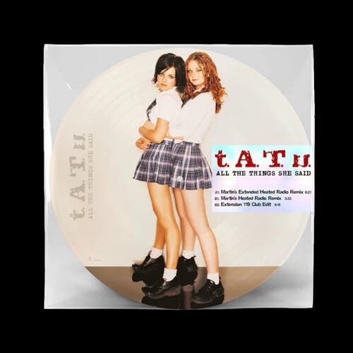 Universal Uk Music > Vinyl Records T.A.T.U - All The Things She Said - Limited Picture Disc [Import] (Limited Edition, Picture Disc Vinyl, United Kingdom - Import) 602488536592 UNUK8853659.1