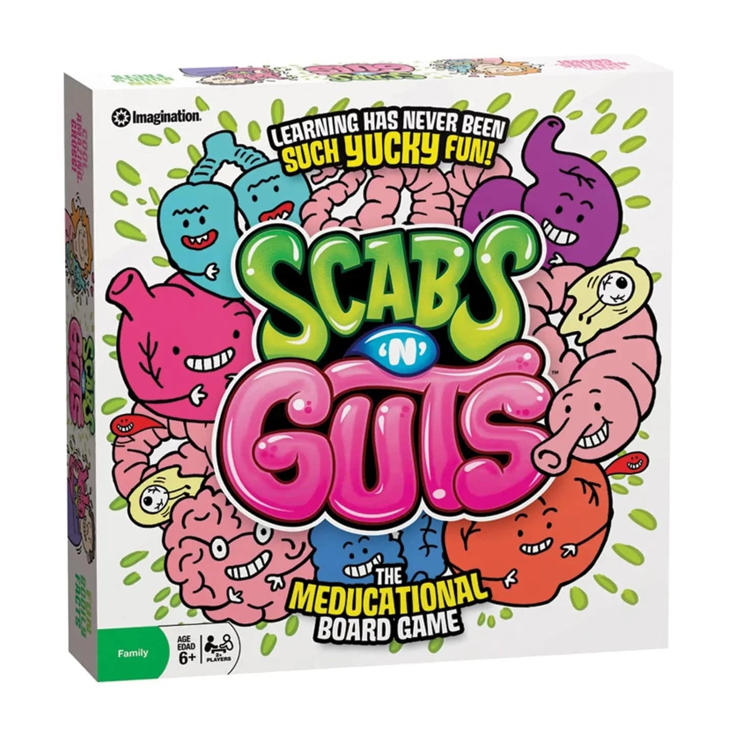 University Games Board Games > Large Box Games UNIVERSITY GAMES: SCABS AND GUTS BOARD GAME 625012133319 13331