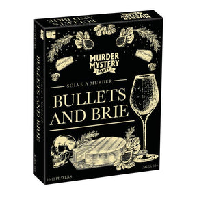 University Games Board Games Murder Mystery Party: Bullets & Brie 023332332229 33222
