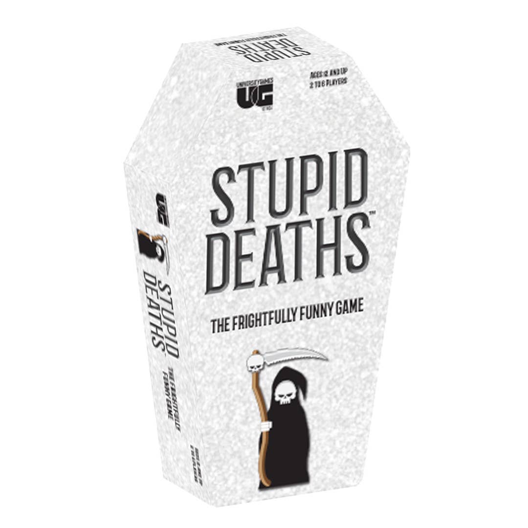 University Games Board Games > Small Box Games Stupid Deaths Tin 1406